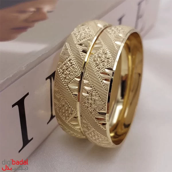 النگو مینی تک پوش طلا روس طرح طلا مدل داریا