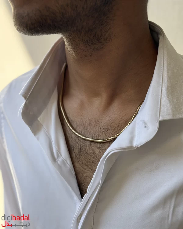گردنبند استیل کد 190045